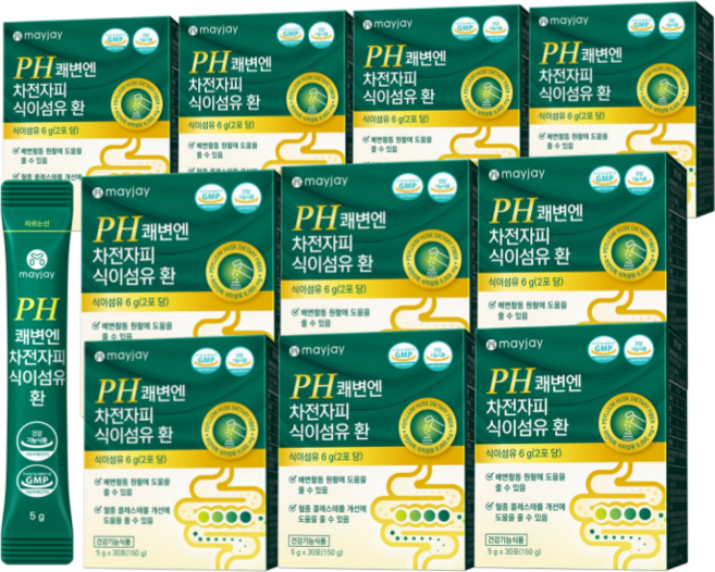 차전자피 환 식이섬유 쾌변엔 메이제이, 10개, 30회분