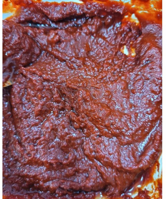 칼국수 양념장 칼국수 다대기 닭칼국수 순대국 순대국밥 다대기 국물 양념 소스 식당시판, 1개, 1kg