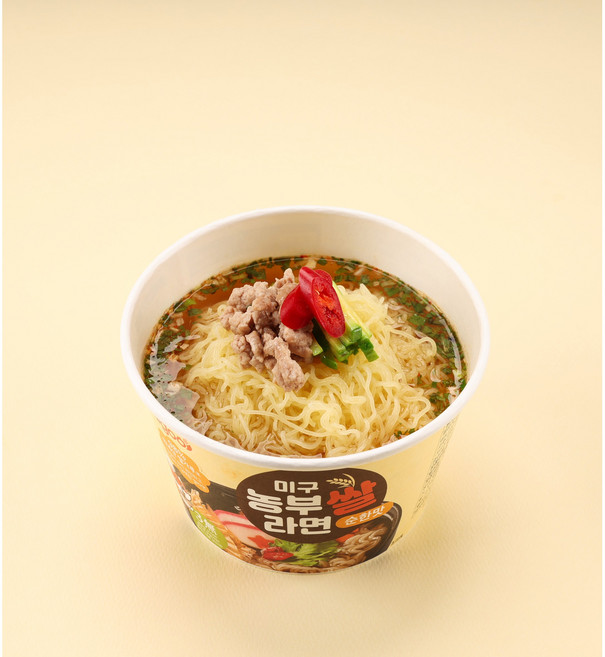 [미구] 국산 쌀가루로 만든 농부 쌀라면 순한맛, 12개