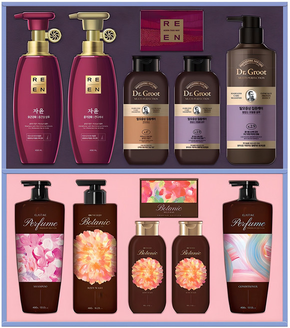 LG생활건강 생활의 품격 9호 10종 선물세트, 1세트