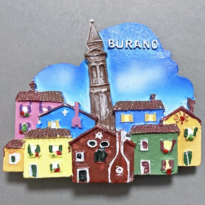 맛있는굿즈 스페인 이탈리아 런던 프랑스 스위스 러시아 냉장고자석 마그넷 마그네틱 기념품, D이탈리아27.부라노