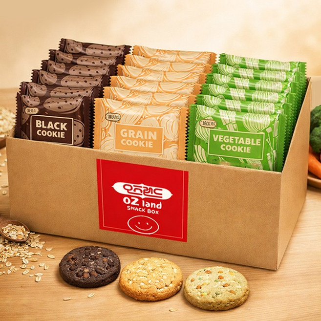 금촌베이커리 블랙초코20+오곡20+치즈10, 50개, 12g