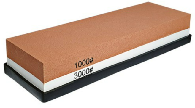 해피앤몰 1000 / 3000방 고급 양면 숫돌 연마석 칼갈이, 2개