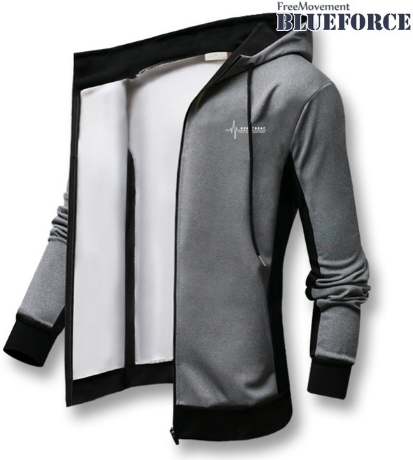 블루포스 퍼딕 후드집업 트레이닝 상의