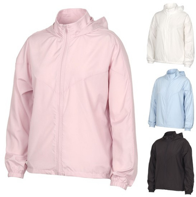 [김영주골프] 여름 자외선차단 바람막이 오버핏 골프 여성 점퍼 KOMLJP30