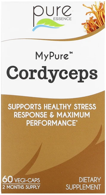 Pure Essence MyPure 동충하초 500mg 베지 캡슐 60정, PureEssenceMyPure동충하초500mg베지캡슐, 1개 - 쿠팡