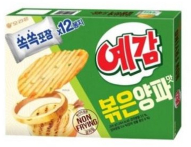 오리온 예감 볶은양파 12p, 204g, 2개
