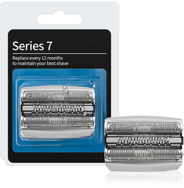 브라운 7 시리즈 면도기 70S 면도날 70-N1000S 70-N1200S 70-B4500cs 70-N4200cs 호환성 호환용 + 청소브러쉬 1개