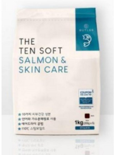 더텐소프트 강아지 기능성 사료, 피부/피모, 1kg, 1개