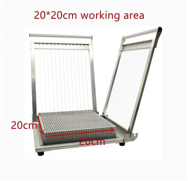 초콜릿 절단기 가나슈 기타 큐브 커팅기 브라우니, 1개, 1개