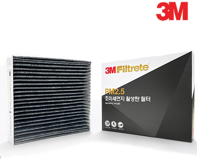 3M 활성탄 뉴SM5(임프레션) 에어컨필터 05년0월~2009년 F6265, 1개