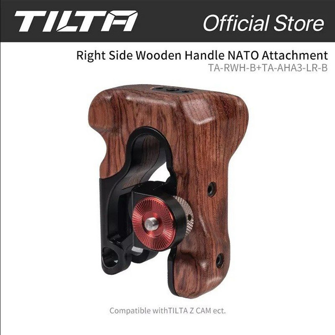 TILTA TA-LWH 또는 좌우 사이드 핸들 BMPCC 카메라 케이지용 소니 호환 전문가용, 06 TA-RWH3-B