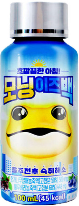 모닝이즈백 음료, 100ml, 20개