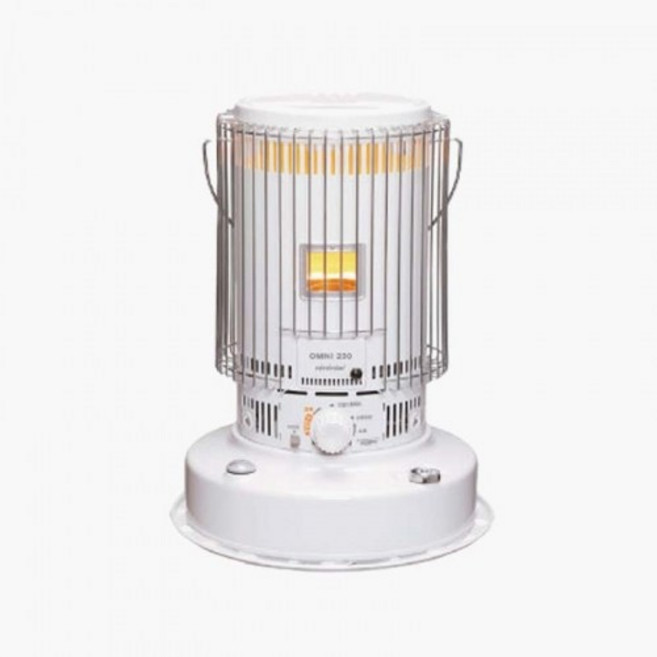 토요토미 옴니230 반사식 KS67H 등유 캠핑난로, 1개, 화이트