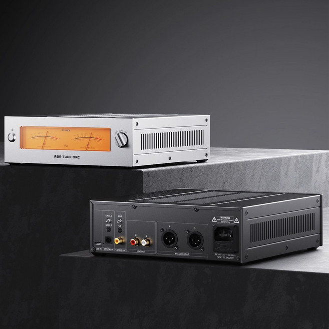 FiiO WARMER R2R 탁상 증폭 디코더, 검은색