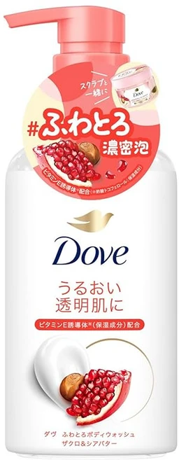 촉촉보습 도브 석류&시어버터 바디워시 펌프 450g - 쿠팡