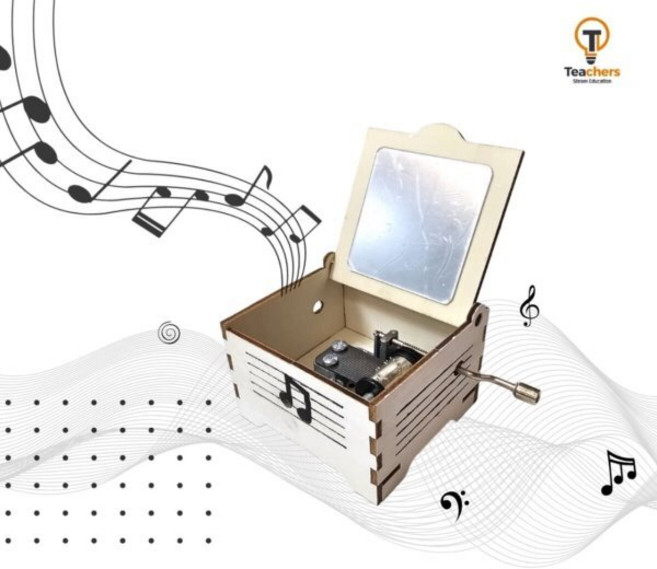 티처스 교과연계 과학키트 STEAM 거울 오르골 뮤직박스 (R-36), 단품