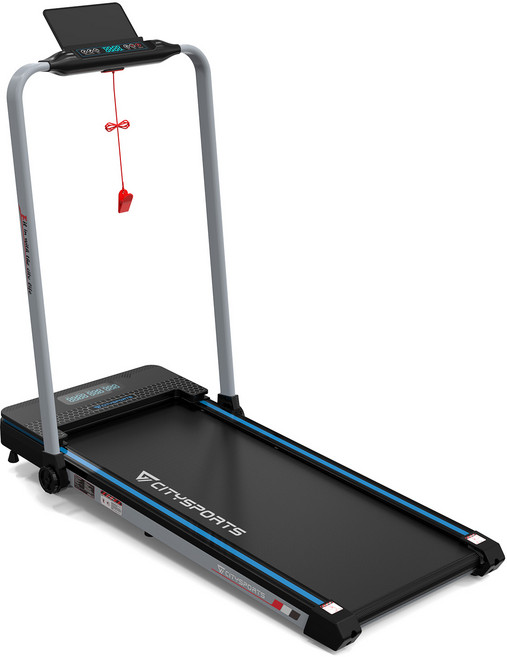 Citysports런닝머신 WP3 블랙블루 리모컨/블루투스/핸드레일/APP/경사조절