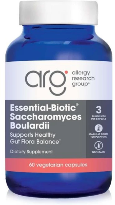 Allergy Research Group Essential-Biotic Saccharomyces Boulardii 450mg Probiotic Supplement - S. Bo, 60 Count (Pack of 1), 1개 - 쿠팡