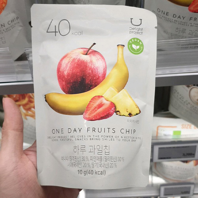 딜라이트 프로젝트 하루 과일칩, 10g, 1개
