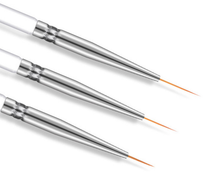 젤네일브러쉬 세필붓 3종세트 아트브러쉬, 1개