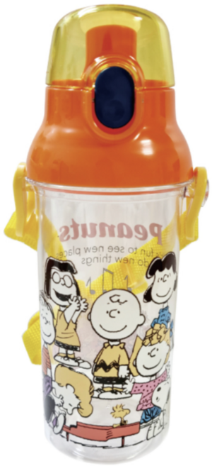 스누피 원터치 클리어 물통 480ML, 상세페이지 참조