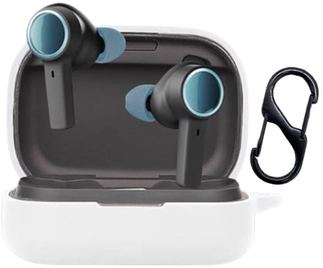 B&O 뱅앤올룹슨 Beoplay 베오플레이 Eleven 일레븐 이어폰 호환 슬림 실리콘 컬러 소프트 케이스 커버, 화이트, 1개