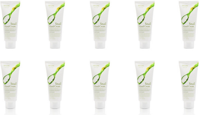 모이스처라이징 스네일 핸드크림 100ml 10개 묶음