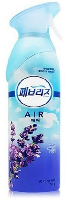 페브리즈에어 공기탈취제 바닐라라벤더의포근함 4개, 165g
