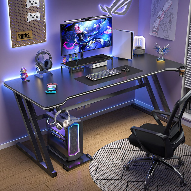 투에스리빙 컴퓨터 게이밍 책상, 블랙