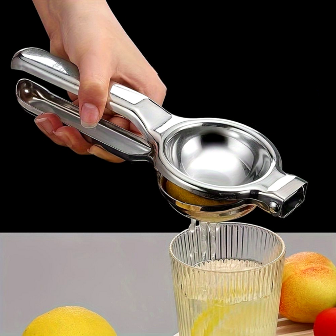 쿠코아 강력 프레스 스테인리스 레몬 착즙기, 1개