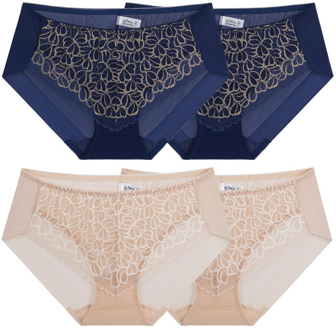 크리비아 레이스 헴라인 미디팬티 4종 90한정