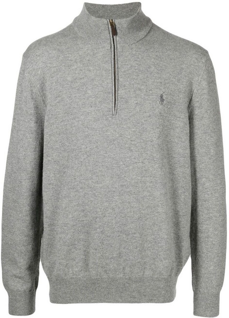 폴로랄프로렌 로고 자수 니트 스웨터