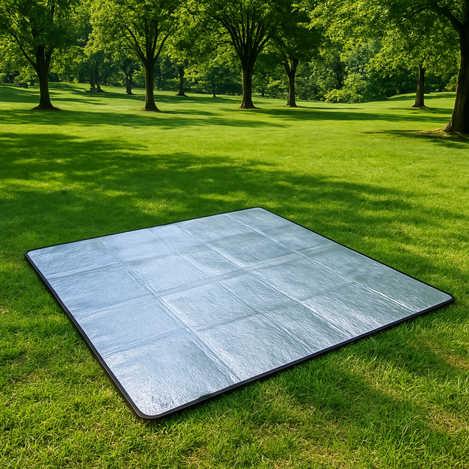 저가형 일회용 은박 돗자리 농작물 나들이 잔치집 성묘 일반 돗자리 130X150 cm, 상세페이지참조