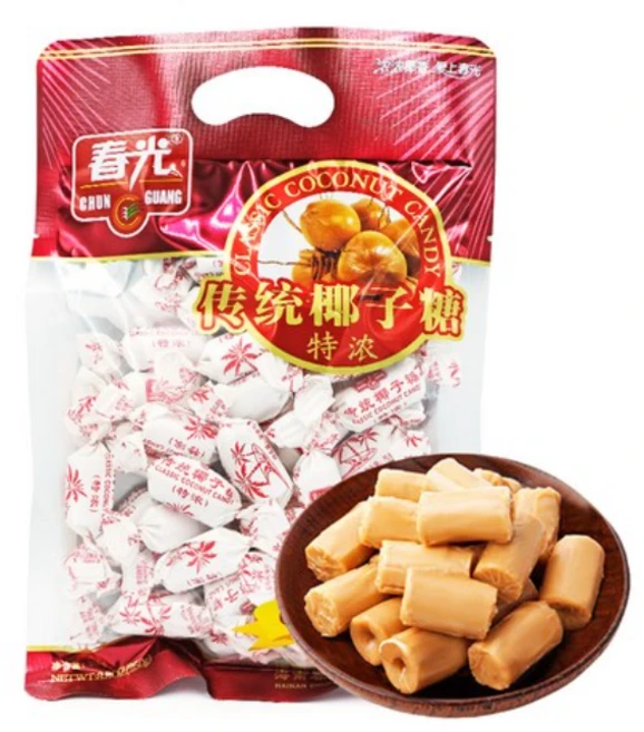 아시아식품 춘광 전통코코넛캔디 야자사탕, 250g, 1개 - 쿠팡