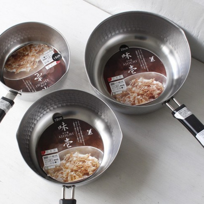 일제 요시카와 다시 냄비 소스 육수 이유식 자취생 밀크티팬 멀티팟, 18cm