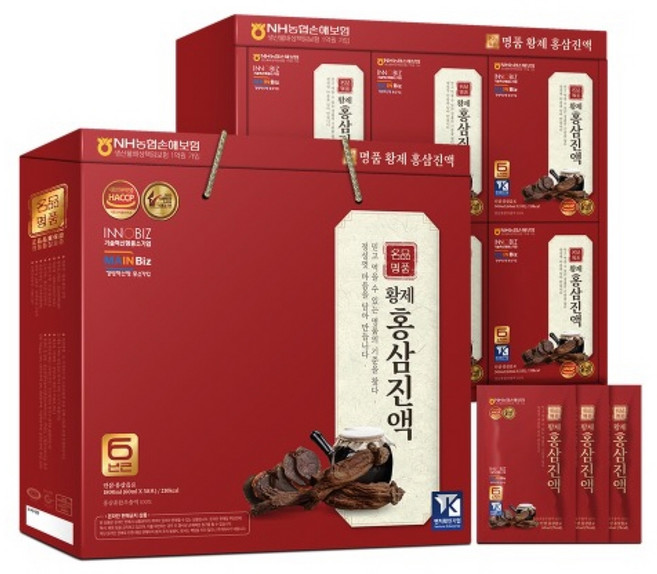 더존건강 황제 홍삼 진액 국내산 6년근 홍삼 농축액 홍삼음료 선물, 1박스, 1.8L