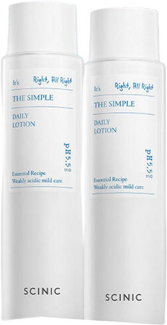 싸이닉 더 심플 데일리 로션, 145ml, 2개