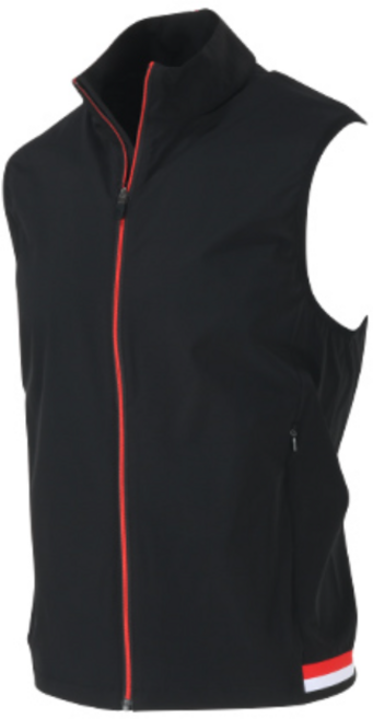 남성 바람막이 조끼 스판 집업 골프 베스트 경량 기능성 운동 아우터