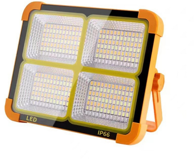 JIUMAI LIFE 태양광 충전등 LED 비상등 야시장등 캠핑 조명등 야외 태양광등, 듀얼 충전 비상등+5단 조절