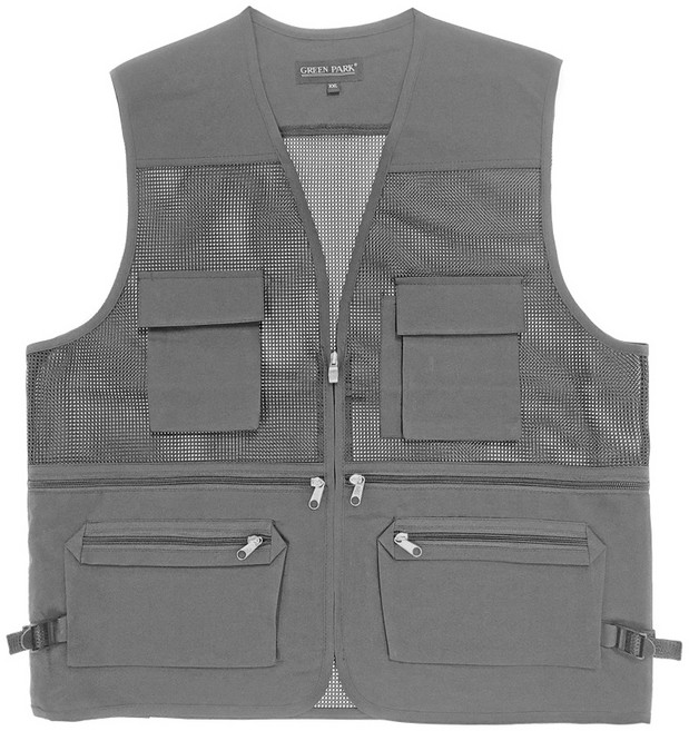 그린파크 현장 작업용 소망사 조끼 매쉬 공사 물류 배달 조끼 인쇄가능