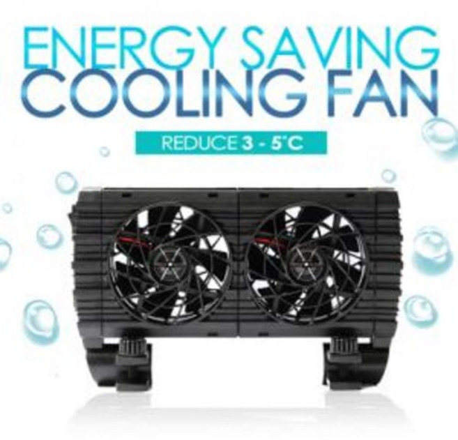 이스타 쿨링팬 2구 / 냉각팬 냉각기, 1개