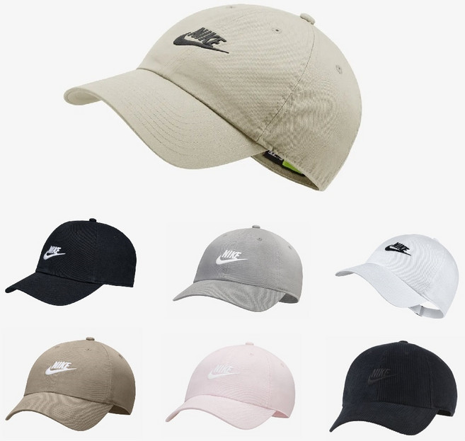 국내매장판 나이키 테니스 모자 헤리티지86 퓨추라 볼캡, 화이트, 1개