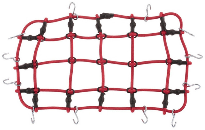 RC 크롤러 자동차 내구성 1/10을 위한 RC 루프 랙 미니 러기지 네트 교체, 1개