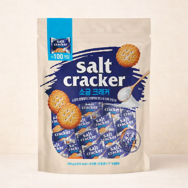 소금 크래커, 500g, 5개