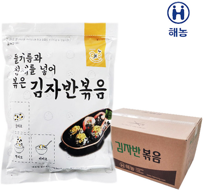 해농 조미 김자반볶음, 500g, 6개