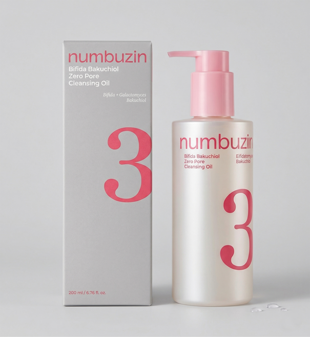 넘버즈인 3번 보들보들 모공결 클렌징 오일 200ml numbuzin, 1개