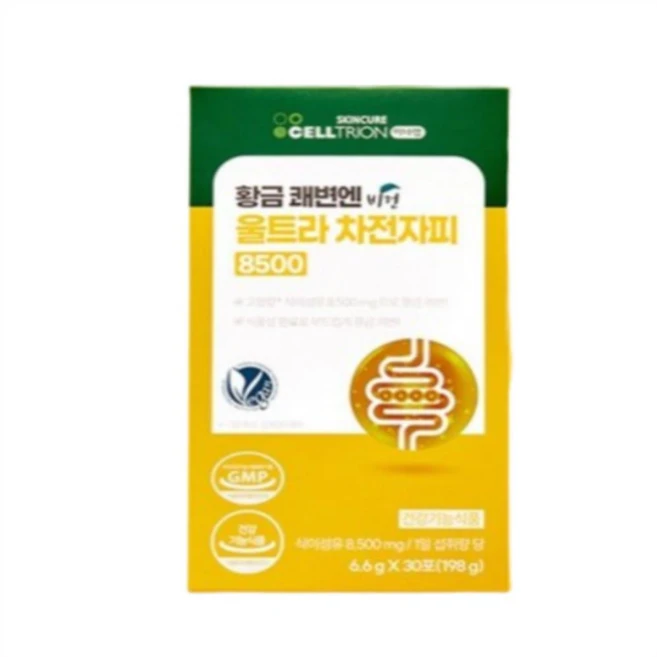 셀트리온 이너랩 황금 쾌변엔 비건 울트라 차전자피 8500, 198g, 4개 - 쿠팡