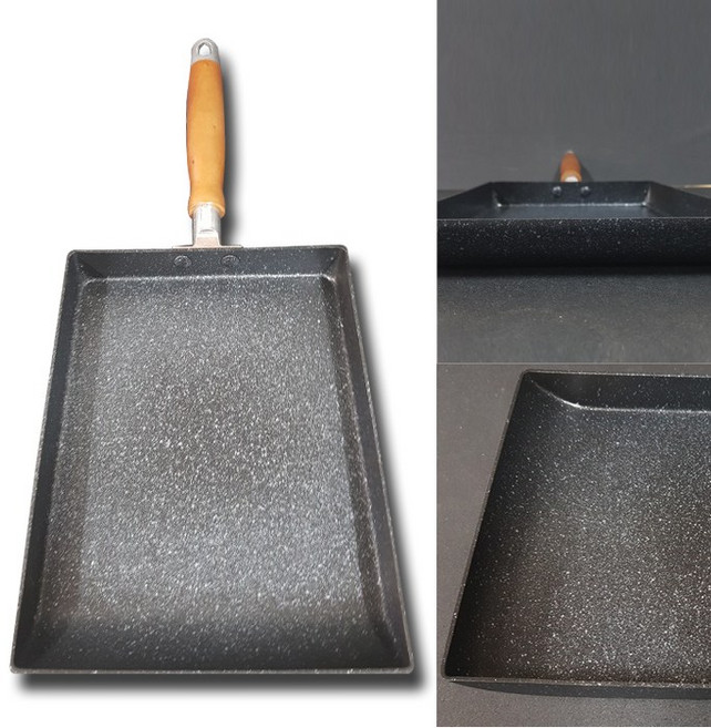 풍년주방 계란 마끼 프라이팬(사이즈선택가능)프라이팬 후라이팬 구이팬 프라이팬, 1개, 특대형