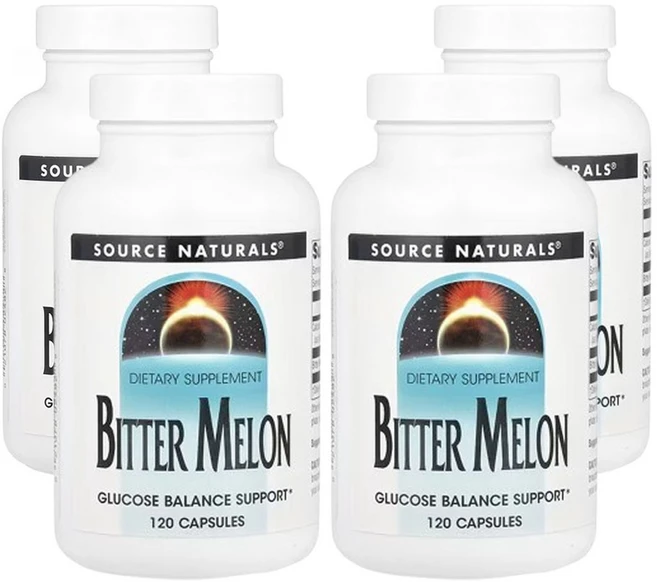 소스 내추럴스 비터 멜론 120캡슐, 120정, 4개 - 쿠팡